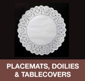 Placemats, Doilies and Table covers