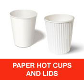 Paper hot cups & lids